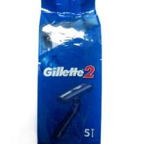 Одноразовые станки Gillette 5шт, в Красноярске