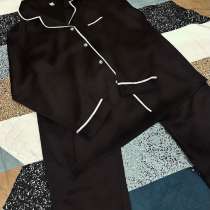 Пижама женская шелковая со штанами, в Абакане