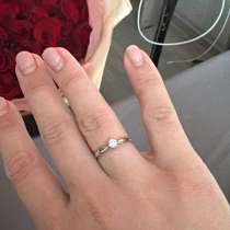 Кольцо с бриллиантом, в Тюмени