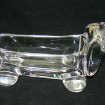 Vannes Le Chatel лоток для мелочей хрустальный Такса (X481), в Москве