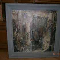 Две картины Александра Старадубова "Прогулки по Москве", в Москве