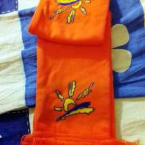 Теплый шарфик оранжевого цвета, в г.Киев