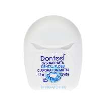 Зубная нить Donfeel dental floss mini, 11 м, в Москве