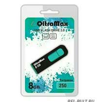 Флеш-карта USB 8GB OltraMax бирюз 250, в Белгороде