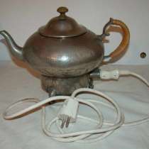 Чайник - кофейник старинный электрический (F994), в Москве