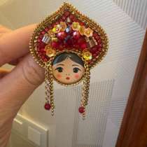 Брошь ручной работы, в Батайске