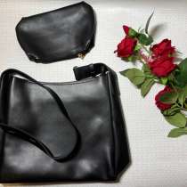 Женская сумка через плечо + косметичка, в Москве