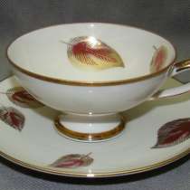Winterling чайная пара чашка с блюдцем фарфоровые старинные (W292), в Москве