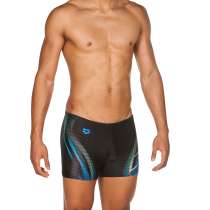 Плавки-шорты мужские Briza Short Black/Pix Blue, 001710 581, в Сочи