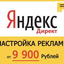 Настройка рекламы в Яндекс Директ, в Москве