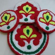 Набор подставок с татарским орнаментом, в Казани